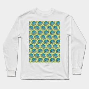 Pouty Pufferfish Long Sleeve T-Shirt